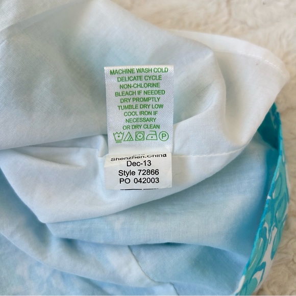 Lilly Pulitzer Pearl Halter Shift Dress Womens Sz 00 Colorful Feminine Cotton - Picture 10 of 11